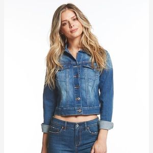 JESSICA SIMPSON Denim Pixie Jacket in Jefford S/M